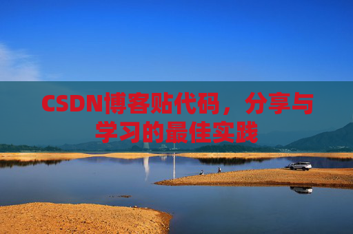 CSDN博客贴代码，分享与学习的最佳实践